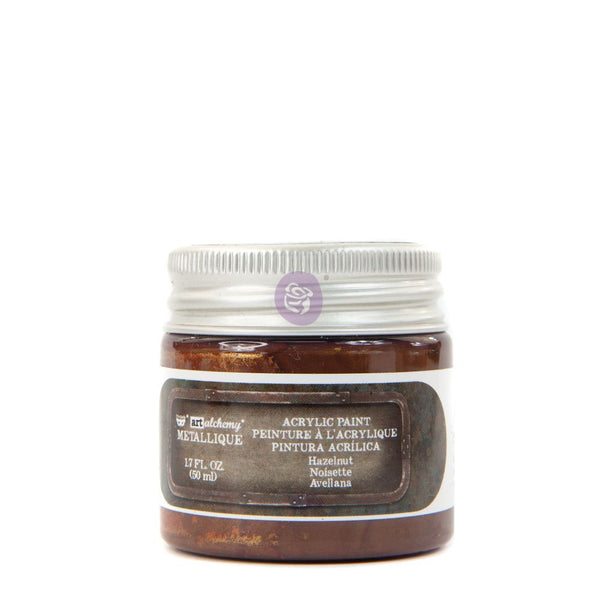 Art Alchemy-Metallique Acrylic Paint – Hazelnut