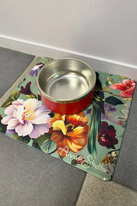 Peony Aviary Computer Desk Mat small Annah Stretton
