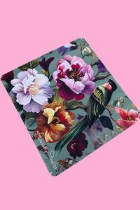 Peony Aviary Computer Desk Mat small Annah Stretton