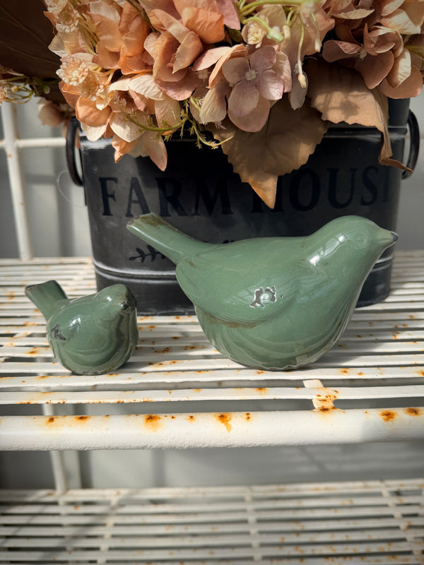 Ceramic Bird Sage large