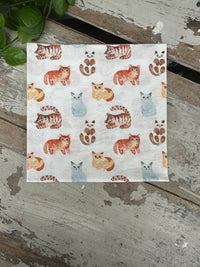 Cats Napkin for Decoupage