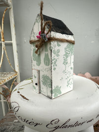 Handmade Houses Green series Bunny print