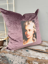 Velvet Cushion Marie Antoinette XL