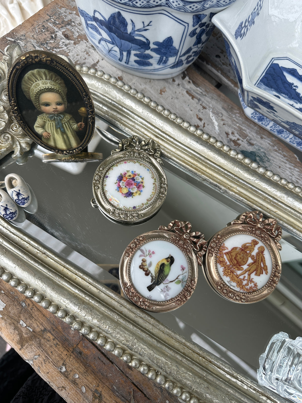 Limoges Porcelain artwork & Frame sold individually