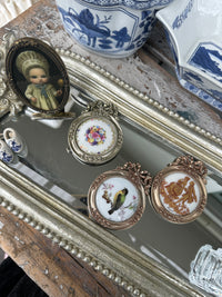 Limoges Porcelain artwork & Frame sold individually