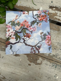 Blossom Clouds Napkin for Decoupage