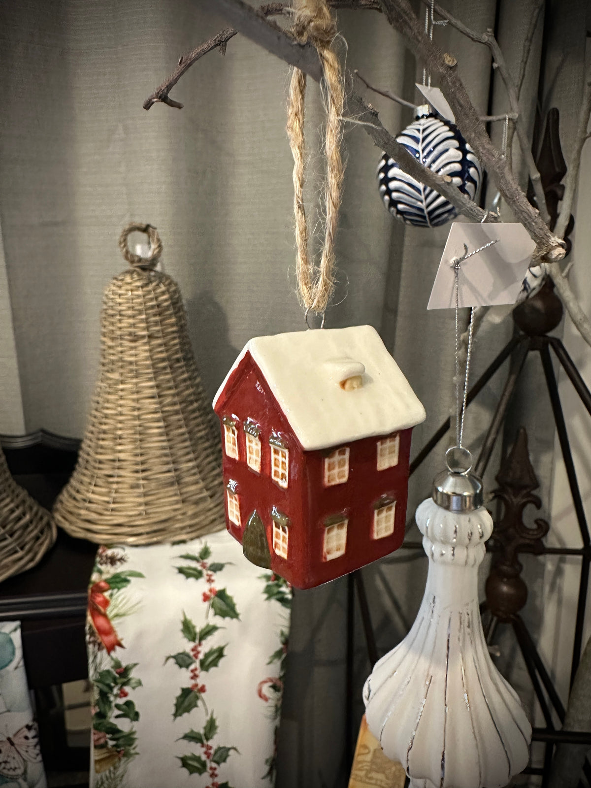 French Country Hanging Mini House