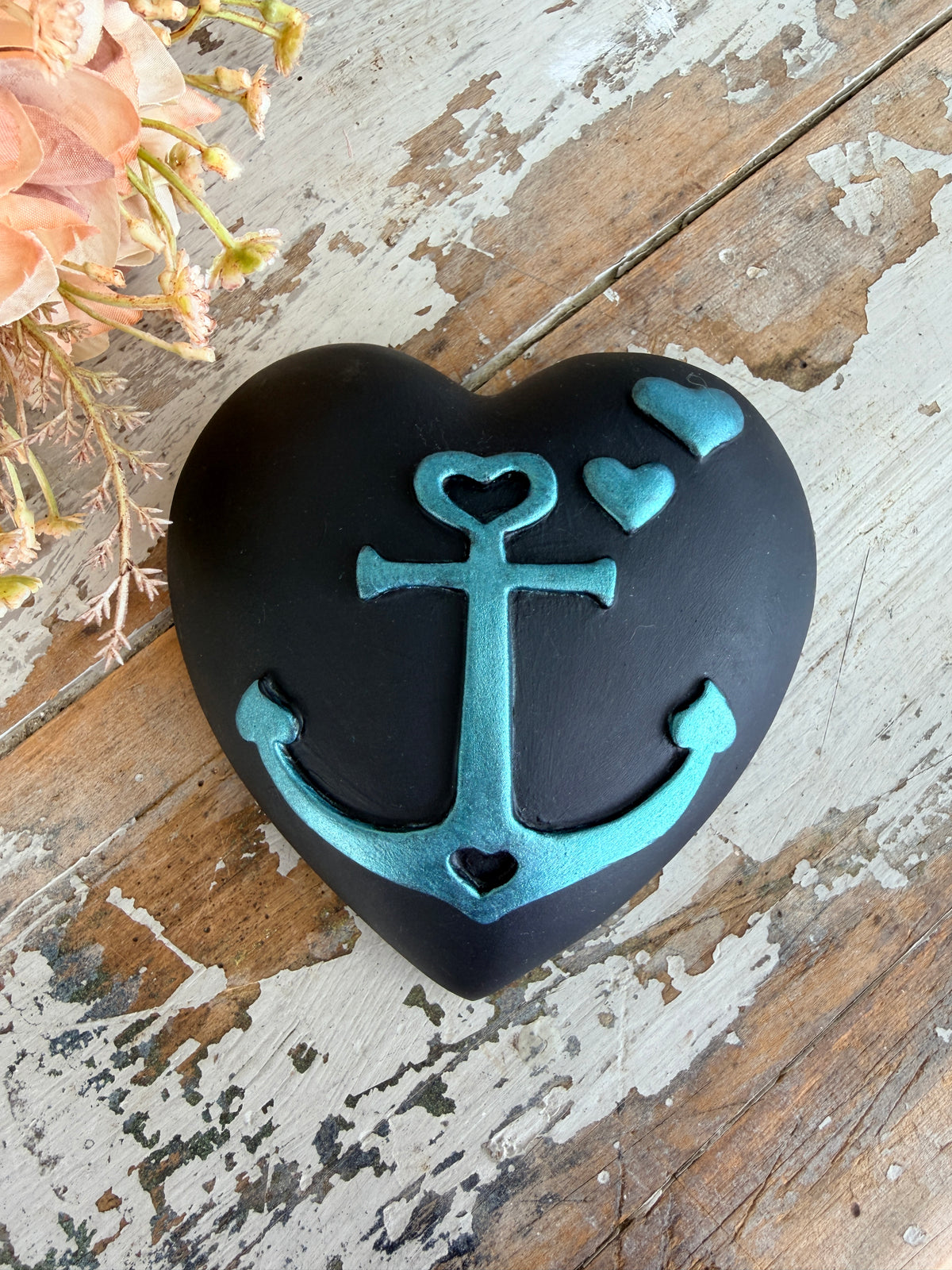 Wall heart Kingfisher Anchor