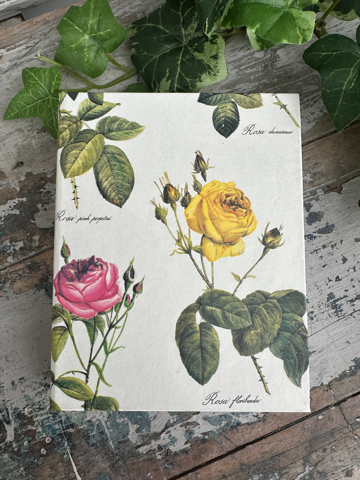 Jotter Pad Rose Botanicals