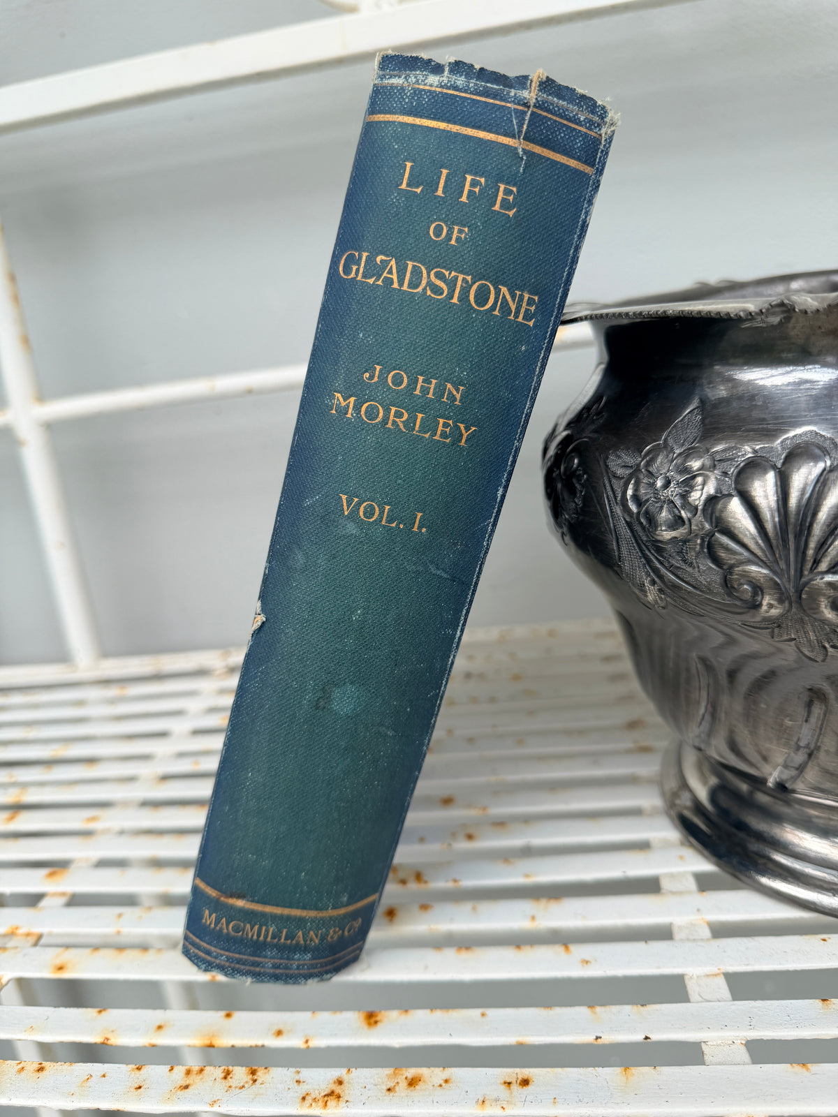 Life of Gladstone Vol 1 Vintage Blue book