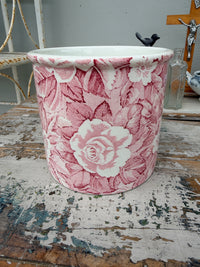 Burleigh Victorian Rose Chintz Planter pot