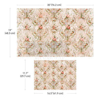 Blushing Bloom Double Delight Fiber Paper 2 sheets