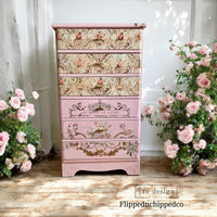 Blushing Bloom Double Delight Fiber Paper 2 sheets