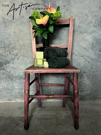 Wooden chair Berry Nude Premium Chalk Paint