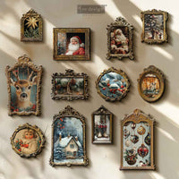 Redesign with Prima transfer A4 Season's Greetings from the Past