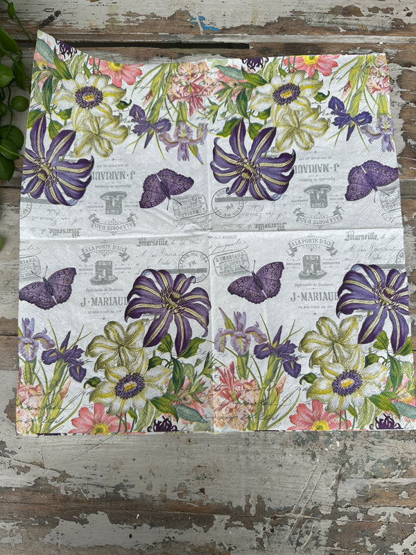 Belle Jardin Napkin for Decoupage