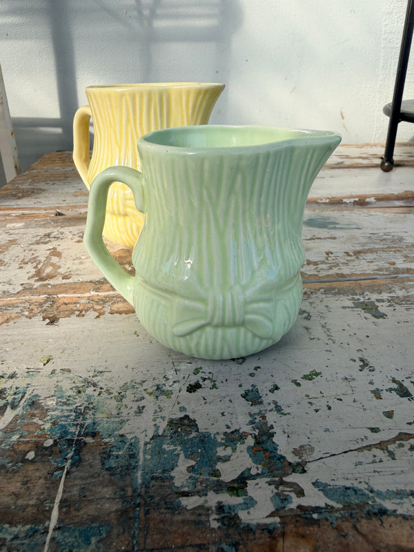 Keele Street Pottery Bow milk Jugs - sold separate