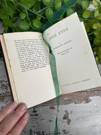 Jane Eyre Vintage Book Red