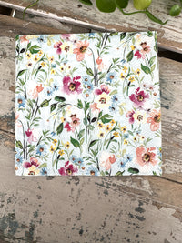 Beauty of Spring light Blue Napkin for Decoupage