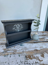 Tabletop Black Shelf w Chicken