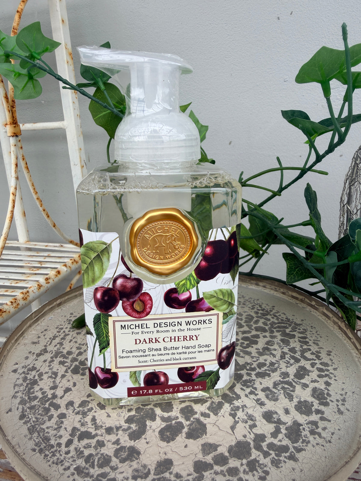 Dark Cherry Foaming Soap by Michel Design Works