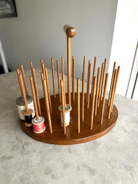 Wooden Cotton Spool holder
