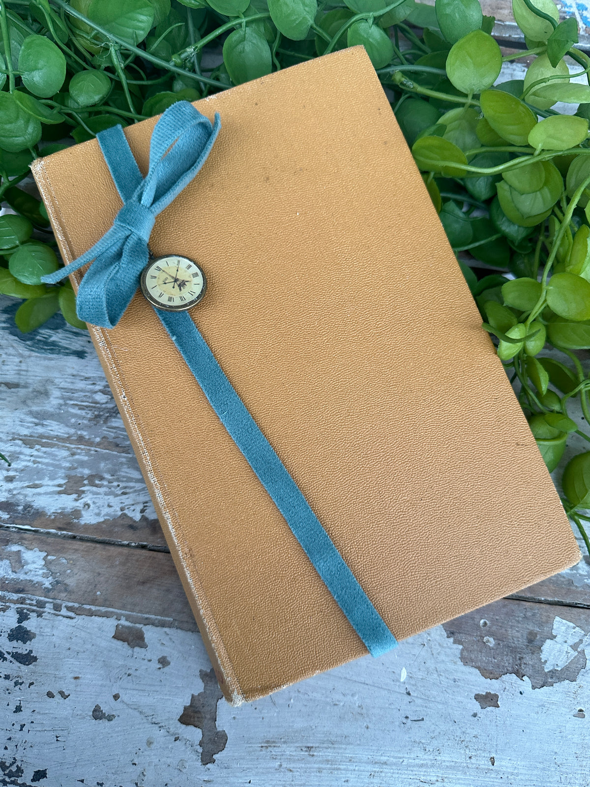 Far to Go Vintage Book mustard