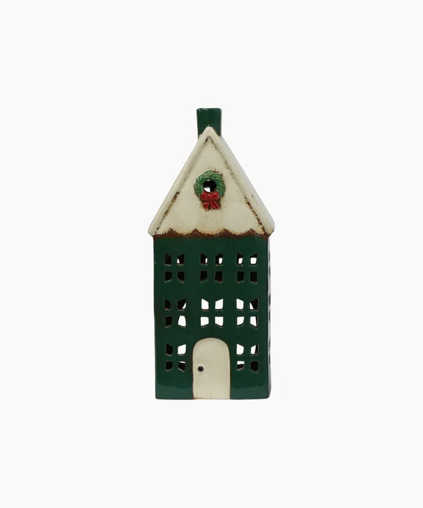 Christmas Tea Light House Green with Wreath Large
Stock Code: YA0087