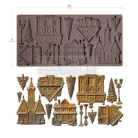 Christmas Village Mould by Redesign with Prima