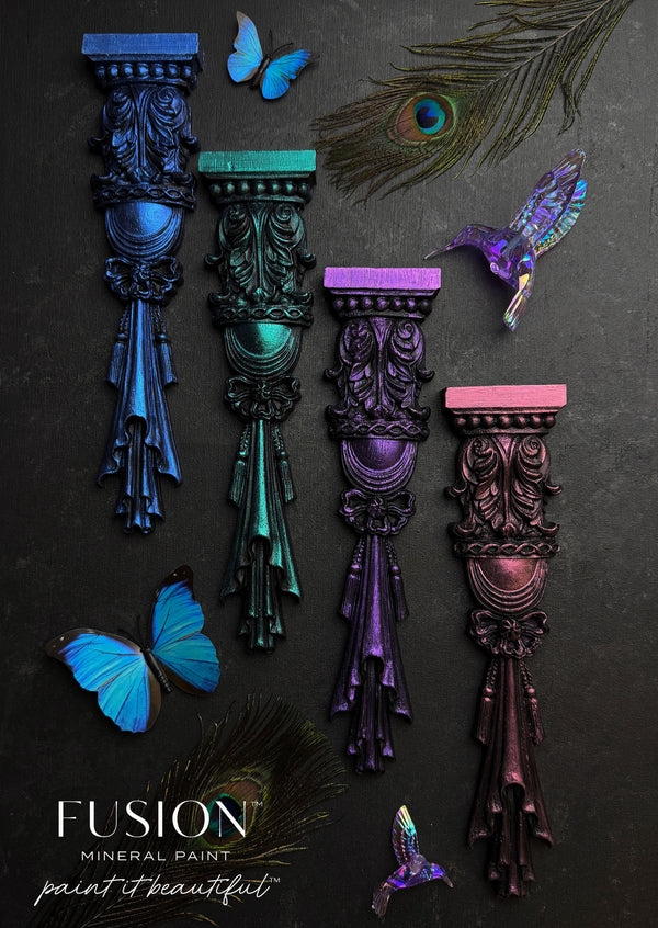 ChromaFlex COLOUR SHIFTING METAllic paints by fusion mineral paint