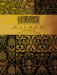Emporium IOD Gilded Transfer large 8 sheets