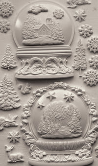 Snow Globes IOD Mould
