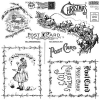 Christmas Post IOD Stamp
