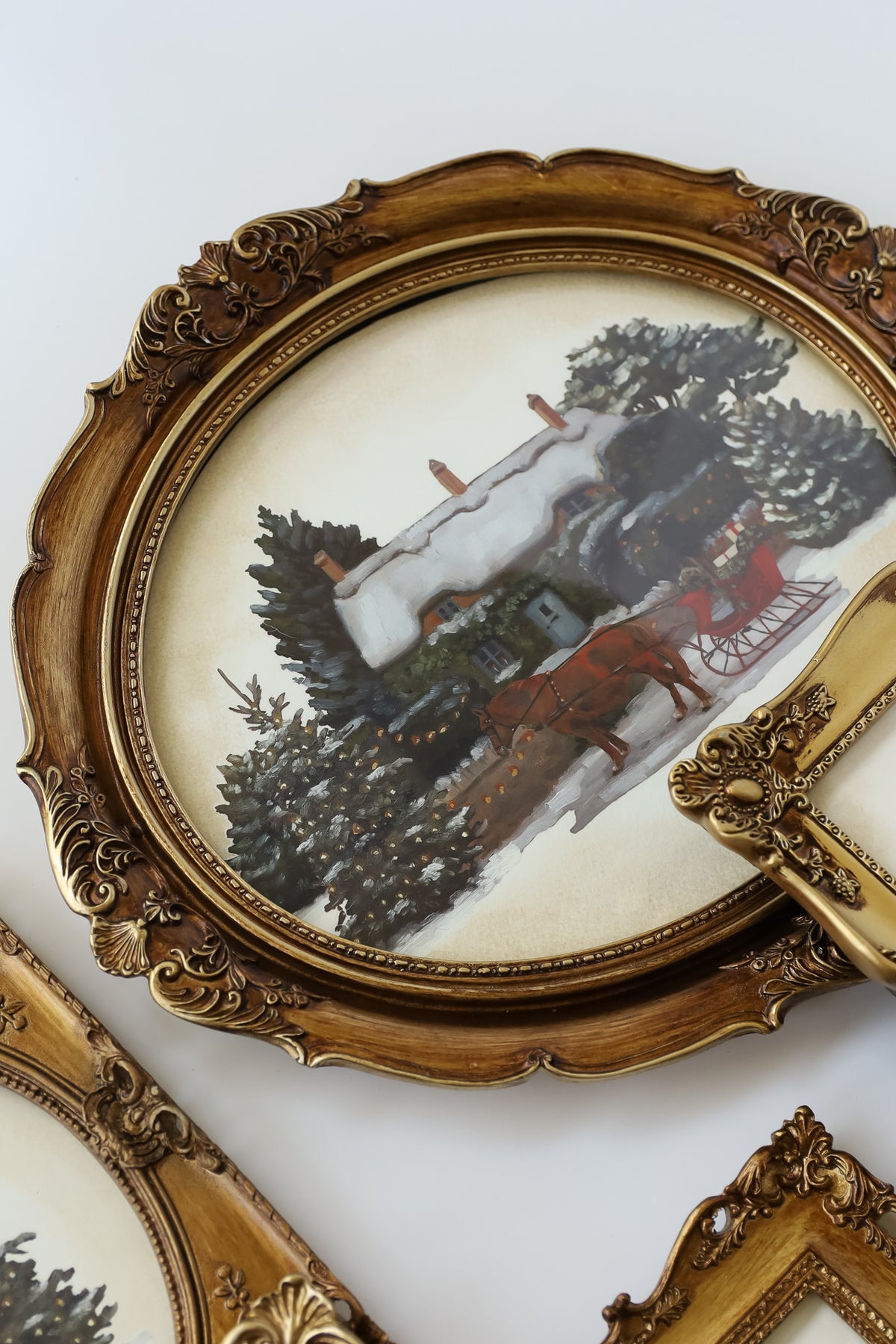 Cover art for 'Iron Orchid Designs Transfer: A Cotswold Christmas' by Marian Parsons,
