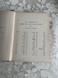 Melodies and Chants Vintage Book brown / red Musical