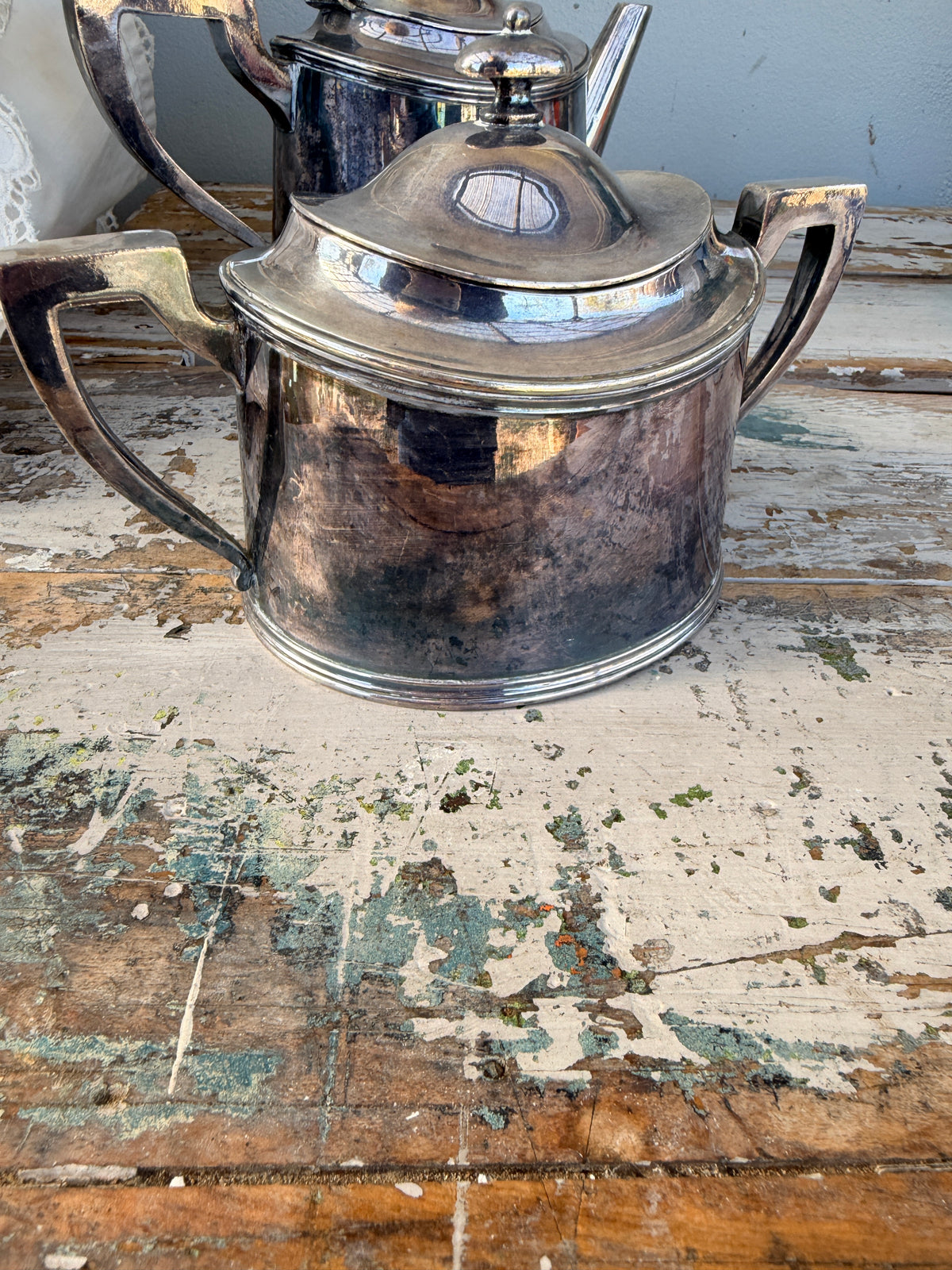 Silverware Sugar bowl with removable lid