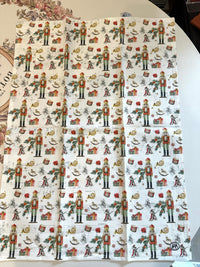 Tea towel Nutcracker Suite patterned Michel Design works