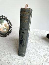 Menus Made Easy French description Blue Vintage Book