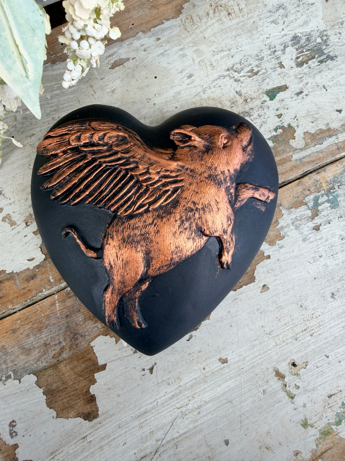 Wall heart Copper Piggy