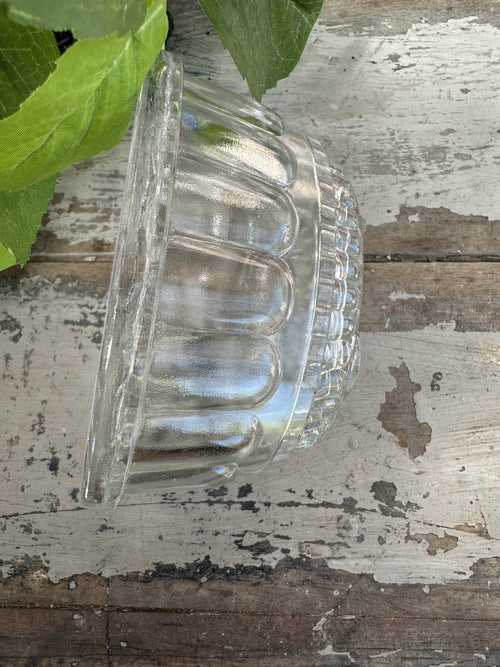 Vintage glass Anchor jelly mould
