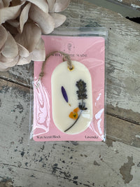 Hanging Wax Scent Block hanging Lavender