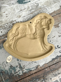 Rocking Horse American cookie mould 1980s