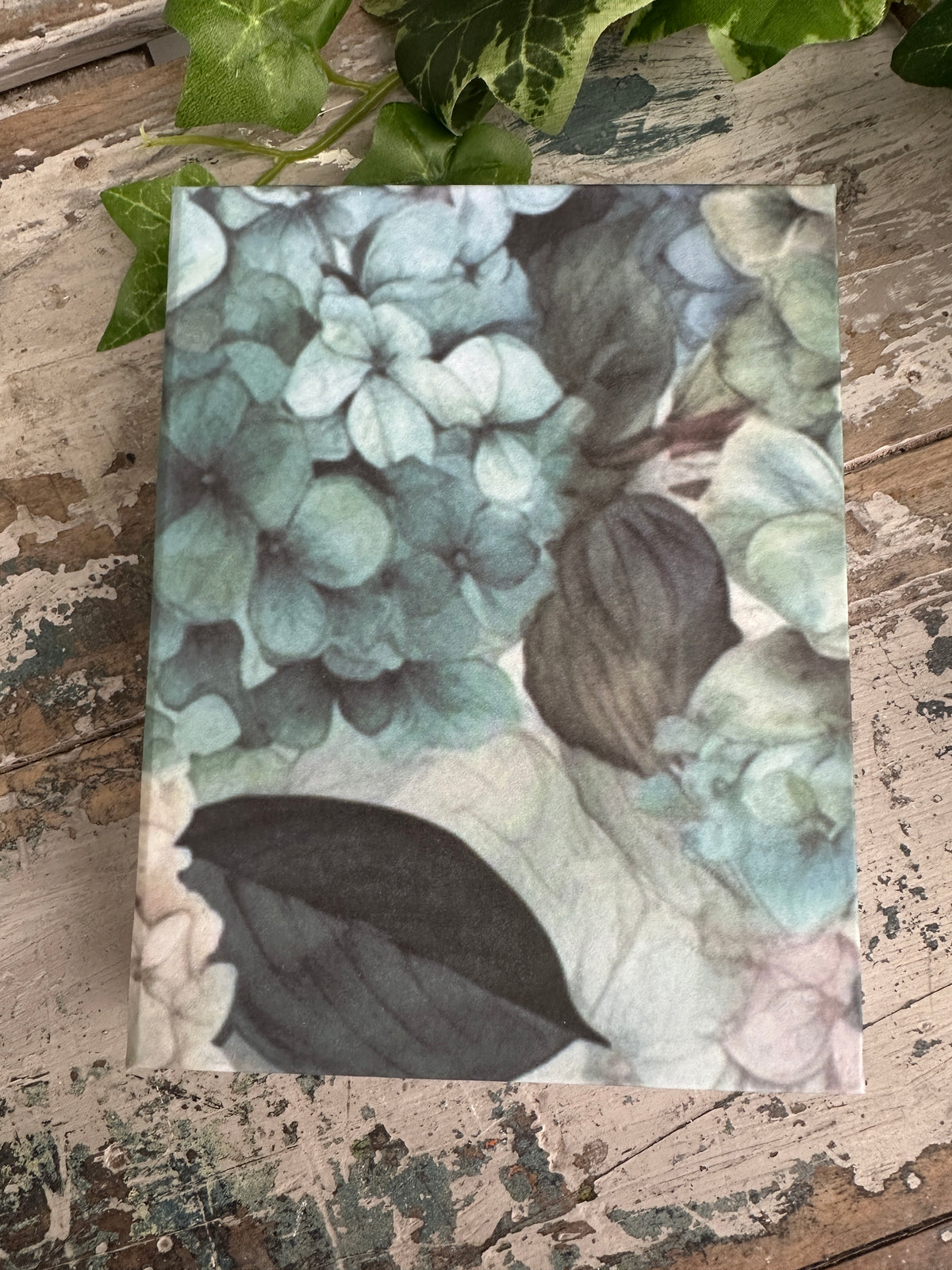 Jotter Pad Hydrangea Blues