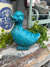Solid Teal Duck