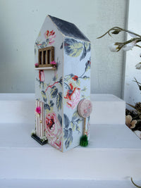 Miniature Handmade Houses Blue series window