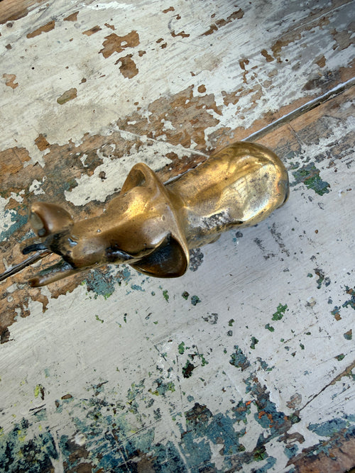 Brass Elephant miniature