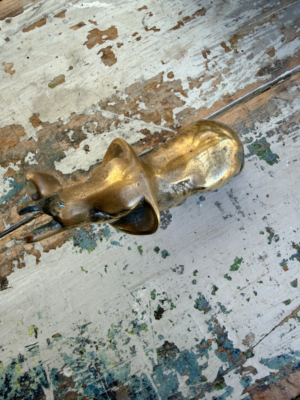 Brass Elephant miniature
