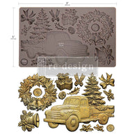 Country Christmas Delivery Mould by Redesign with Prima