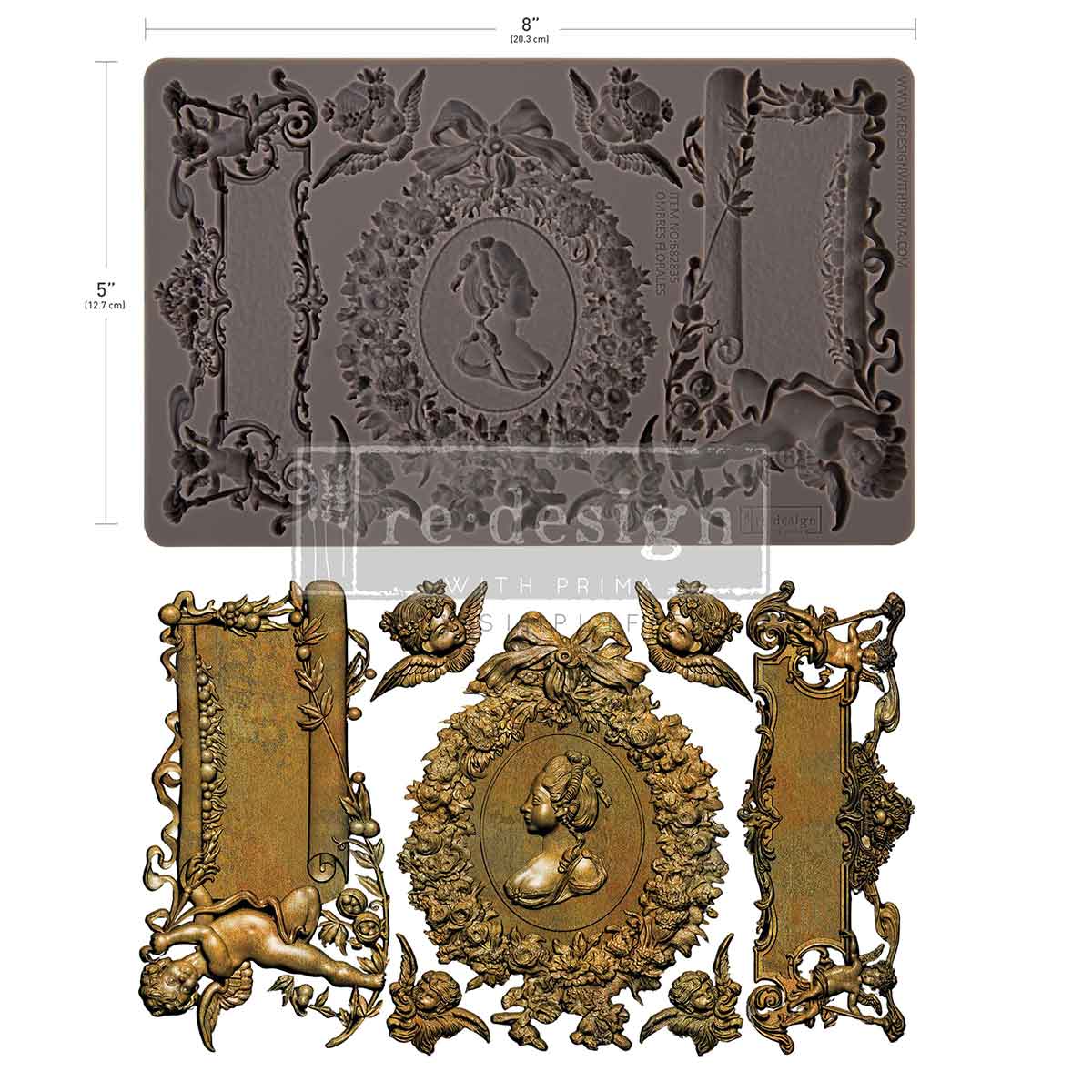 Ombres Florales Mould by Redesign with Prima