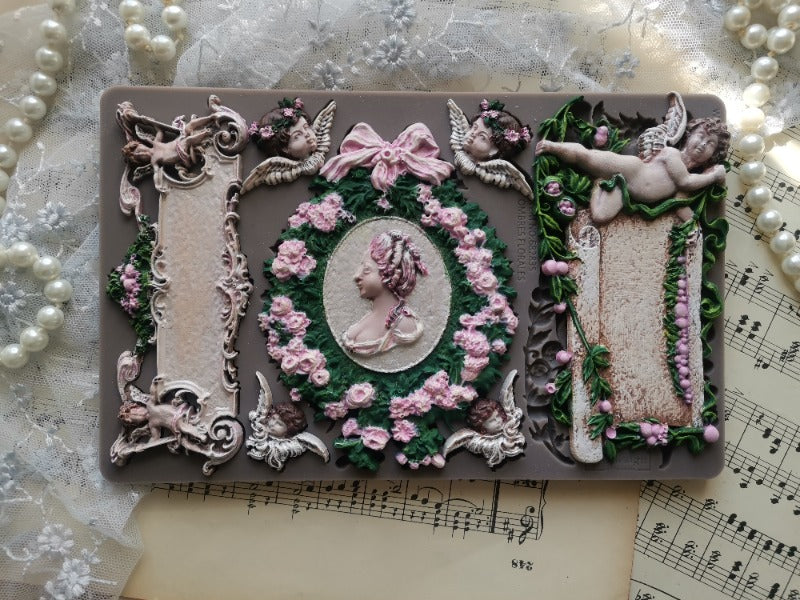 Ombres Florales Mould by Redesign with Prima